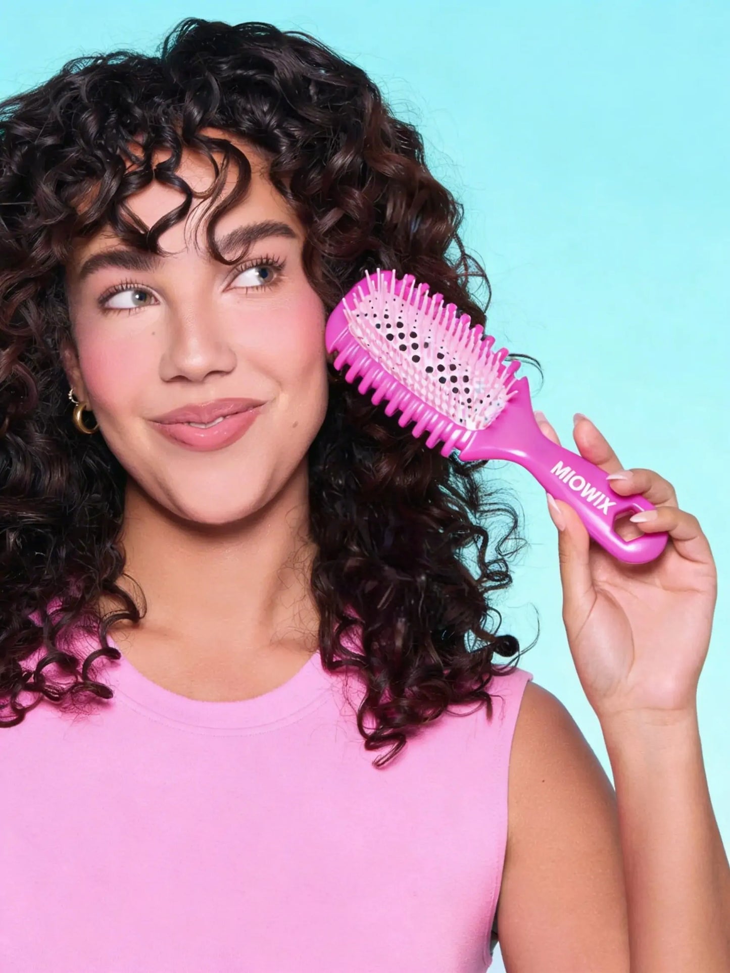 BARKOMA® Curl Defining Detangle Brush | Glides Through Curls Without The Pull | 50% OFF Today