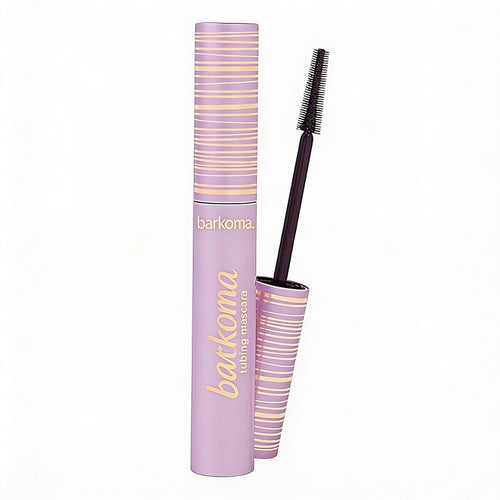 BARKOMA® Tubing Mascara – Lash Extensions in a Tube, Easy-to-Remove Eye Makeup, Clinically Proven to Volumize & Curl, 24Hr Smudge-Proof Longwear, Vegan & Cruelty-Free