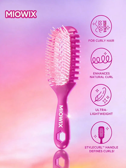 BARKOMA® Curl Defining Detangle Brush | Glides Through Curls Without The Pull | 50% OFF Today