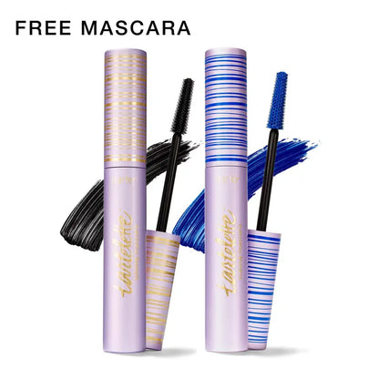 BARKOMA® Tubing Mascara – Lash Extensions in a Tube, Easy-to-Remove Eye Makeup, Clinically Proven to Volumize & Curl, 24Hr Smudge-Proof Longwear, Vegan & Cruelty-Free