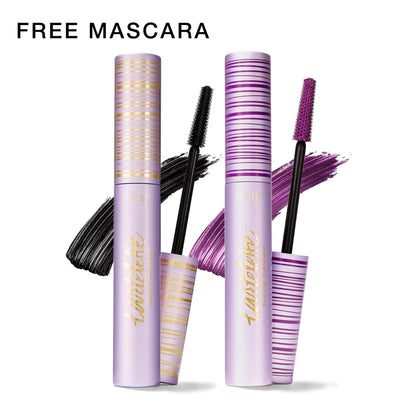 BARKOMA® Tubing Mascara – Lash Extensions in a Tube, Easy-to-Remove Eye Makeup, Clinically Proven to Volumize & Curl, 24Hr Smudge-Proof Longwear, Vegan & Cruelty-Free